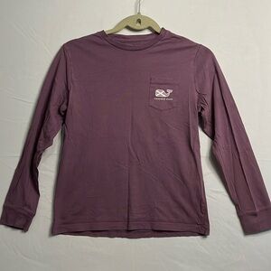 Youth Vineyard Vines purple long sleeve T-shirt‎ size M